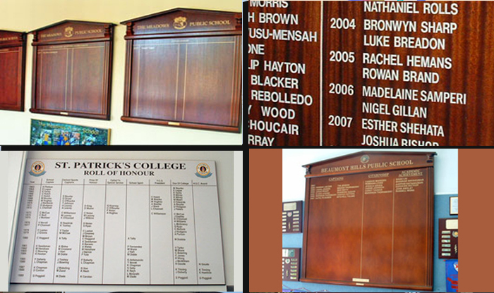 honour boards sydney